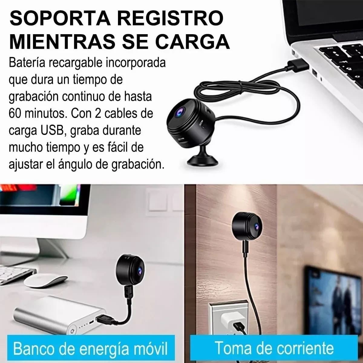 MINI CAMARA WIFI ESPIA HD