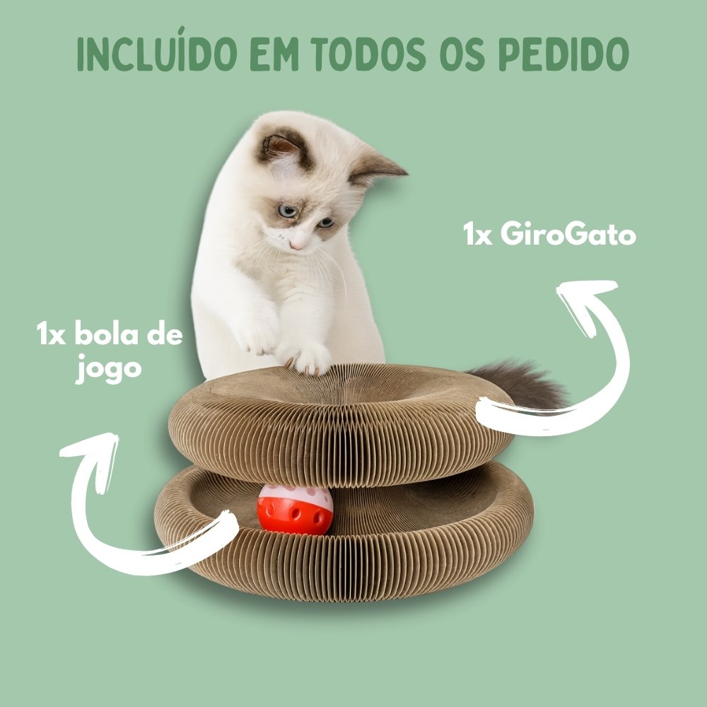 SPIRAGATO – Juguete interactivo 3 en 1 para gatos, para arañar, jugar y esconderse