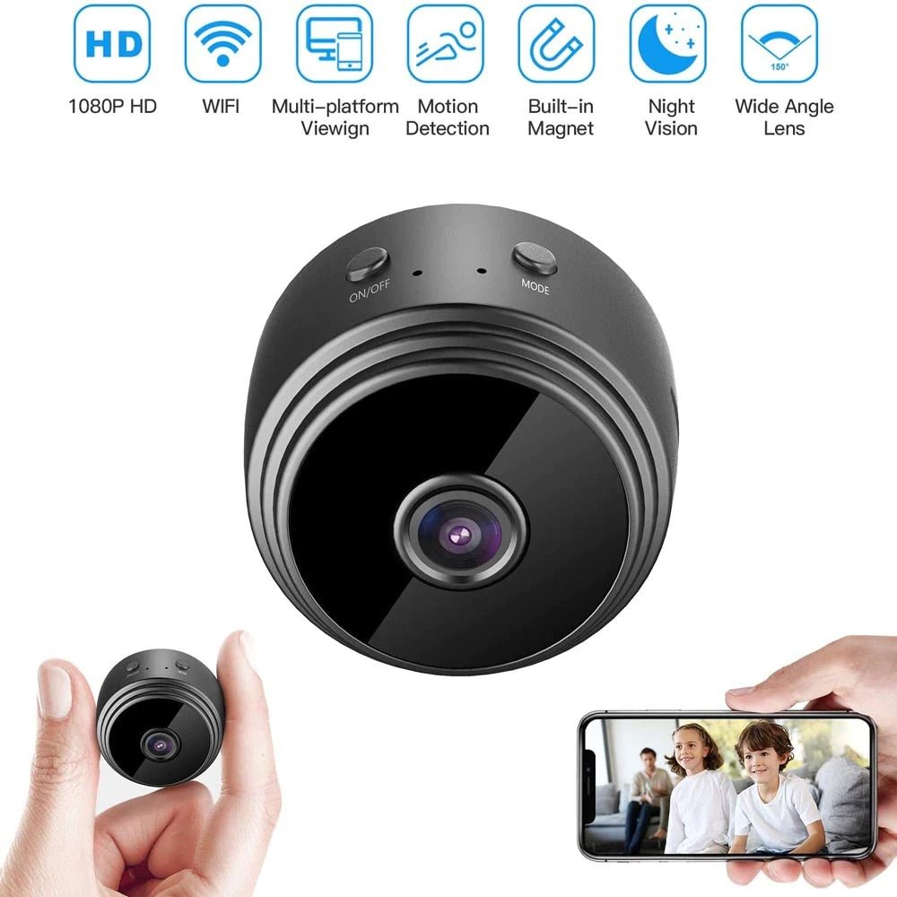 MINI CAMARA WIFI ESPIA HD