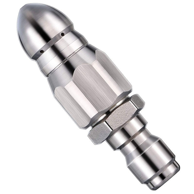 Boquilla potente para limpieza y desatasco de tuberías💥
