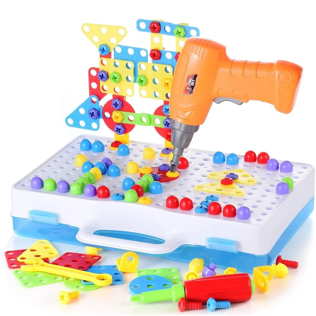 Juego creativo de puzle con taladro MASTER KID