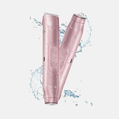 Recortadora de Vello 2 en 1 Indolora para Bikini - azul