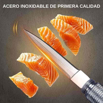 💥Nivel profesional🔥Navaja portátil desmontable con llavero - PLATA