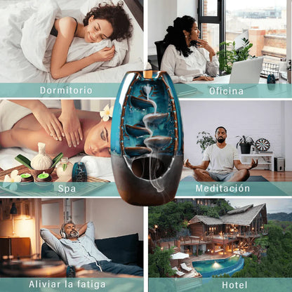 Cascada de Incienso RELAXPRO™ ( 50 inciensos de regalo + Tapete y pinzas )