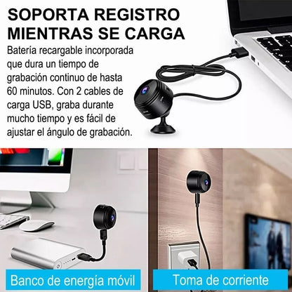 MINI CAMARA WIFI ESPIA HD