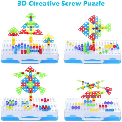Juego creativo de puzle con taladro MASTER KID