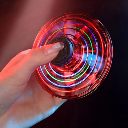 Mini OVNI con Luz Spinner