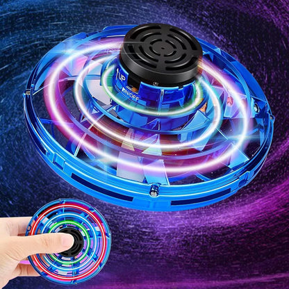 Mini OVNI con Luz Spinner