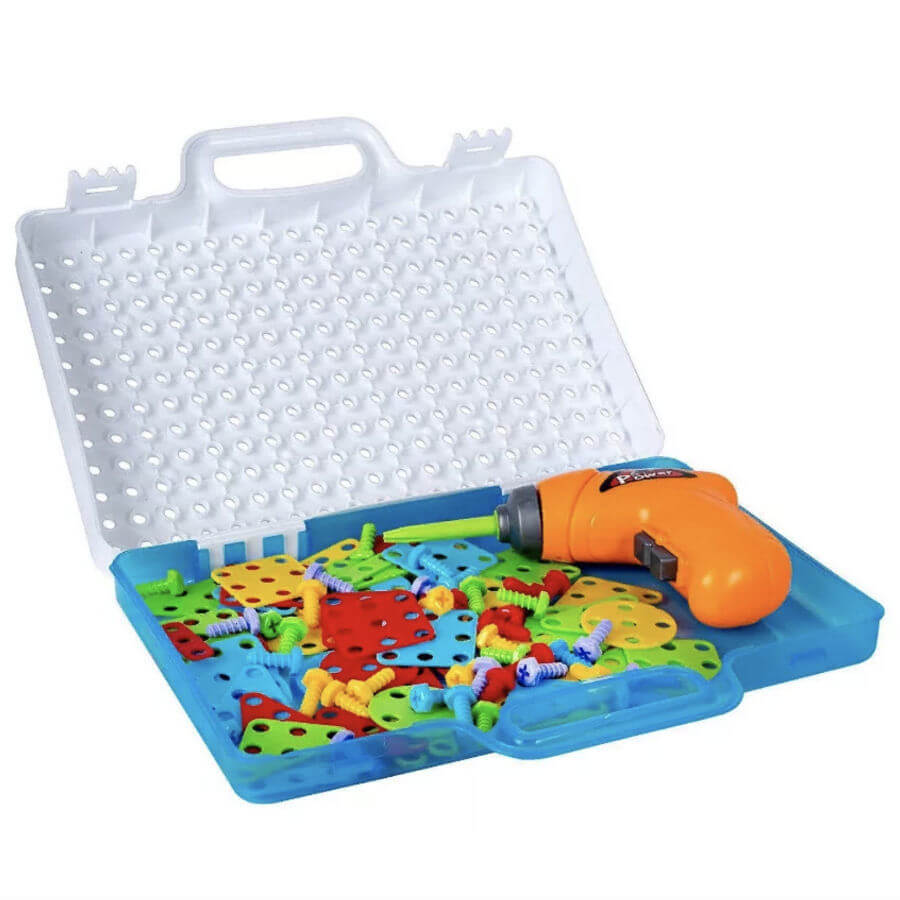 Juego creativo de puzle con taladro MASTER KID