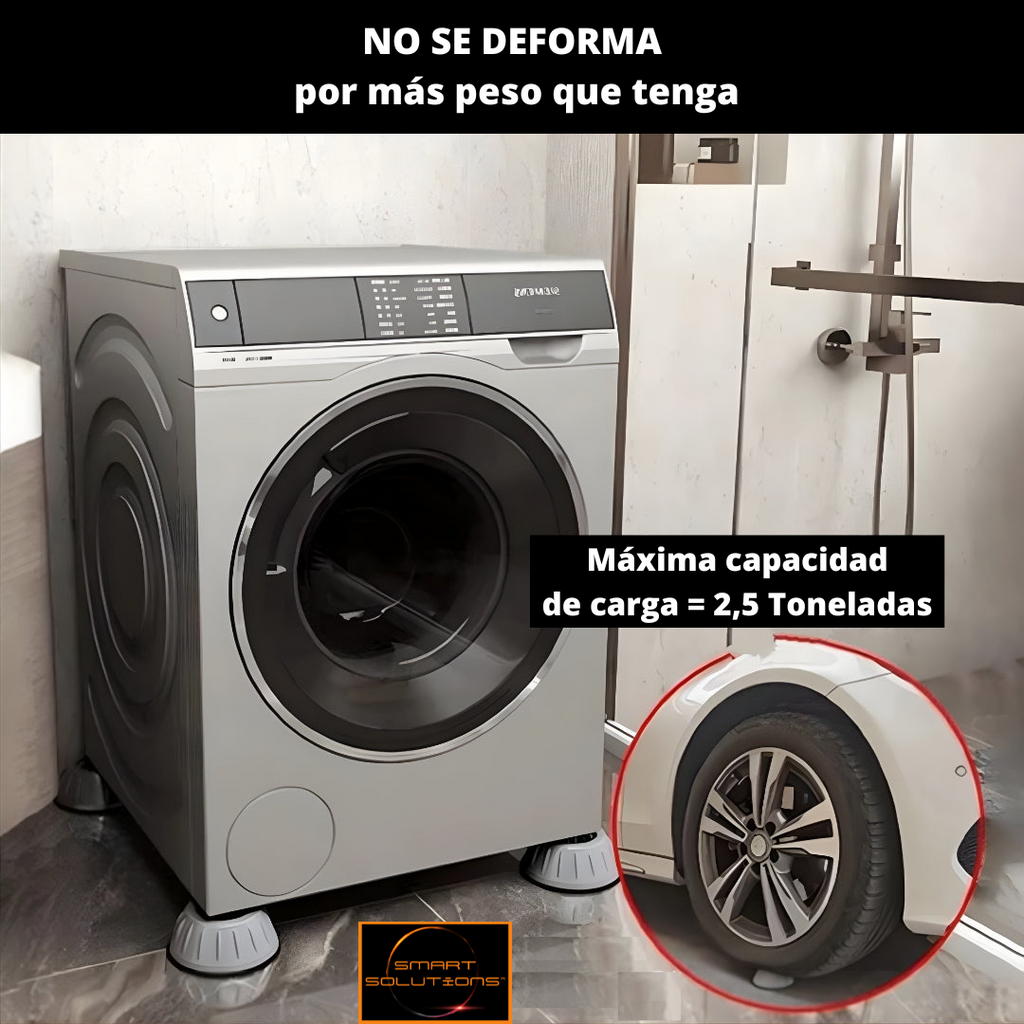 Anti-vibration Washer® | Soporte para evitar la vibración, reducir el ruido y cuidar tu suelo