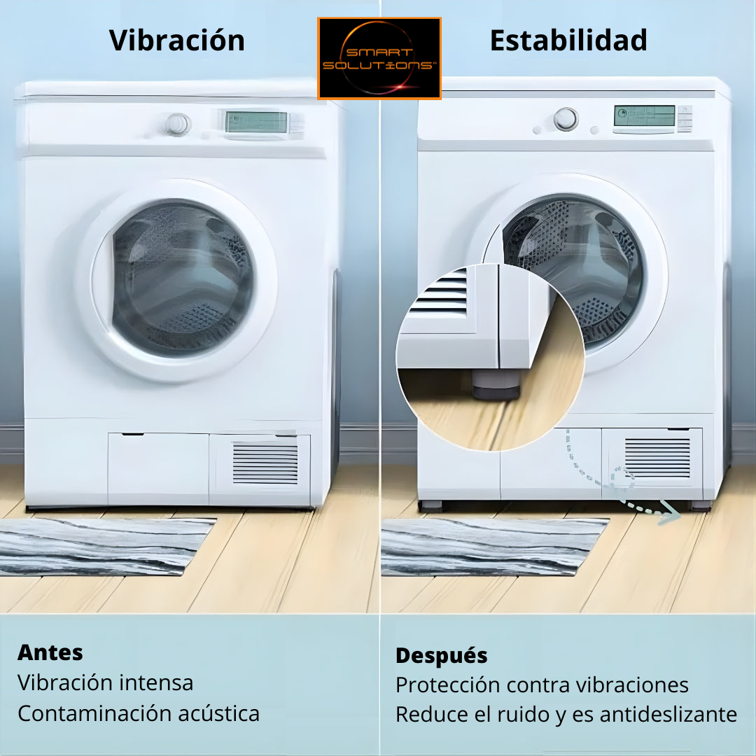 Anti-vibration Washer® | Soporte para evitar la vibración, reducir el ruido y cuidar tu suelo