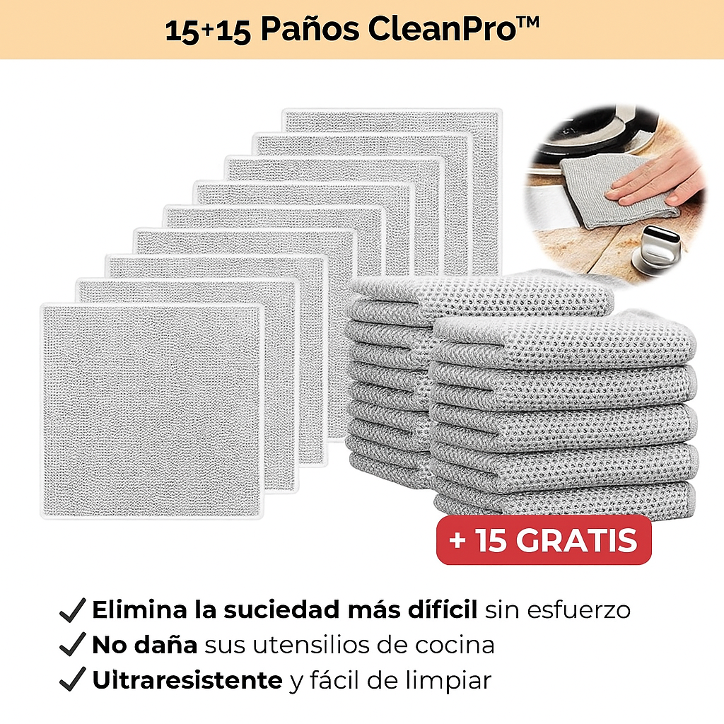 Paños de limpieza CleanPro