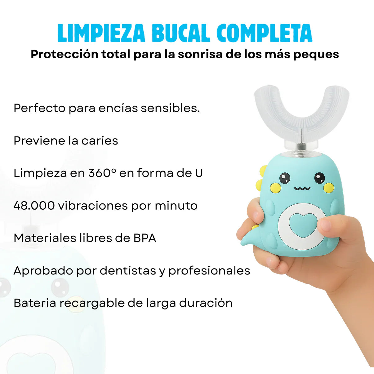 Cepillo Anticaries Infantil SUNNYSMILE™ PRO