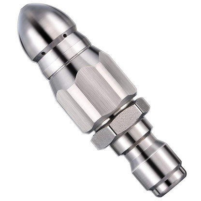 Boquilla potente para limpieza y desatasco de tuberías💥