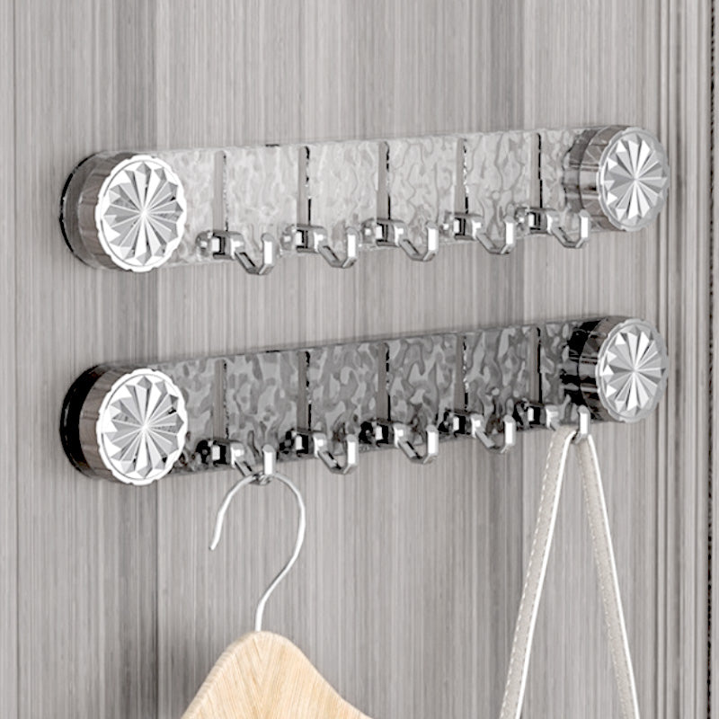 Organizador multifuncional y elegante con ganchos para colgar en la pared