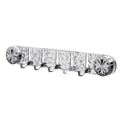 Organizador multifuncional y elegante con ganchos para colgar en la pared