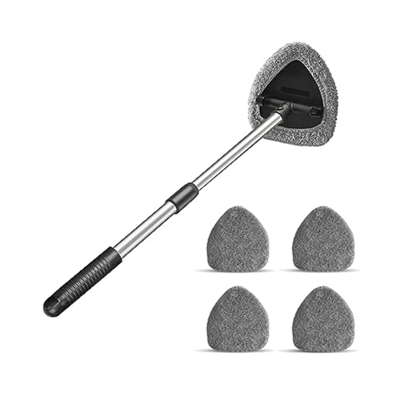 Kit de Herramientas para Limpiar Parabrisas de Auto – Extensible y Rotativo 180°